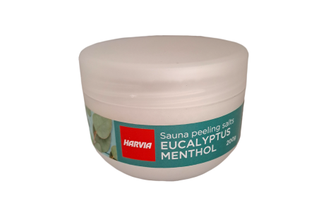 Harvia Szauna Peeling Só – Eukaliptusz Menta 200g
